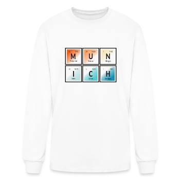 Munich - Men's Long Sleeve T-Shirt - white - Front