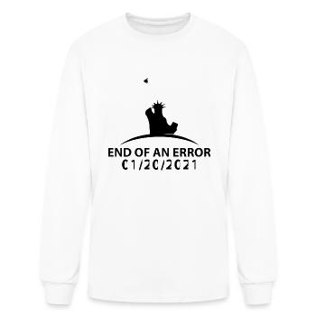 END OF AN A ERROR - Men's Long Sleeve T-Shirt - white - Front