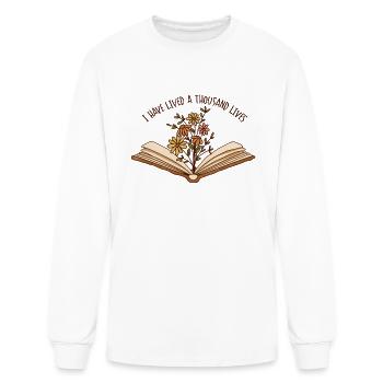 I Have Lived A Thousand Lives - Men's Long Sleeve T-Shirt - white - Front