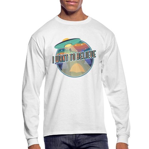 I Want To Believe - Men's Long Sleeve T-Shirt
