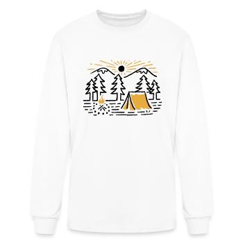 Relax Place For Light - Men's Long Sleeve T-Shirt - white - Front