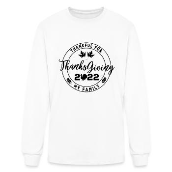 Thanksgiving Family Matching - Men's Long Sleeve T-Shirt - white - Front