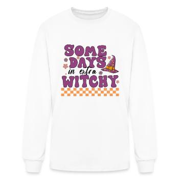 someday in extra witchy - Men's Long Sleeve T-Shirt - white - Front
