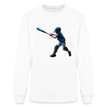 Baseball bat - Men's Long Sleeve T-Shirt - white - Front