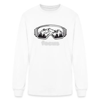 Focus - Optical Motivational - Men's Long Sleeve T-Shirt - white - Front