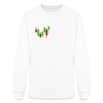 Funny Day Trading Stocks Capitalist Stock Exchange - Men's Long Sleeve T-Shirt - white - Front