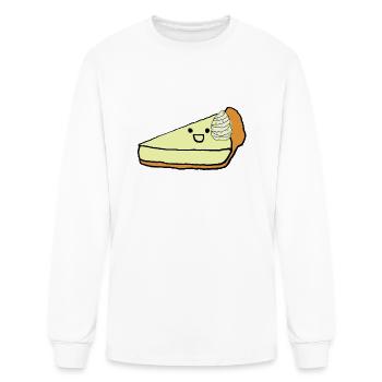 Tarte à la lime clé - T-shirt à manches longues Homme - blanc - Devant