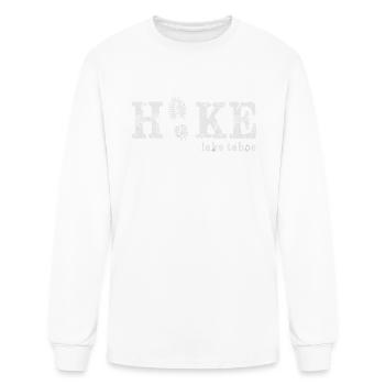 Hike Lake Tahoe - Men's Long Sleeve T-Shirt - white - Front