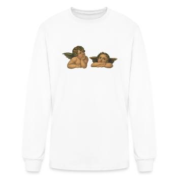 Cherubs after Raphael (1890) - Men's Long Sleeve T-Shirt - white - Front