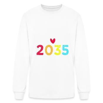 Class Of 2035 - Men's Long Sleeve T-Shirt - white - Front