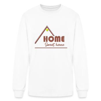 home sweet home - Men's Long Sleeve T-Shirt - white - Front
