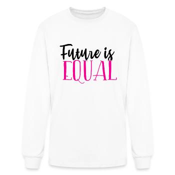 Future Is Equal - Men's Long Sleeve T-Shirt - white - Front