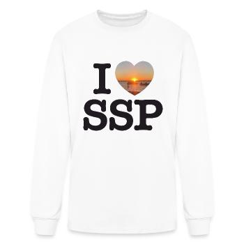 I Heart SSP (South Seaside Park) 2 - Men's Long Sleeve T-Shirt - white - Front