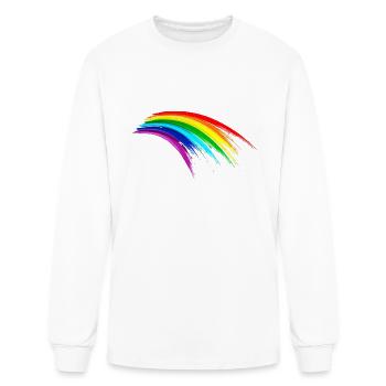 Rainbow Equality - Men's Long Sleeve T-Shirt - white - Front