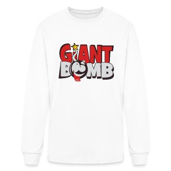 Giant Bomb - Men's Long Sleeve T-Shirt - white - Front