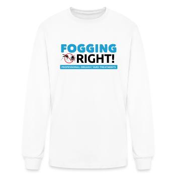 Fogging Right Insects - Men's Long Sleeve T-Shirt - white - Front