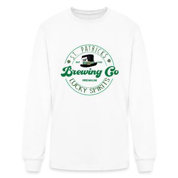 Lucky Spirits - Men's Long Sleeve T-Shirt - white - Front