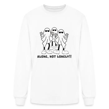 Alone, not lonely!!! - Men's Long Sleeve T-Shirt - white - Front