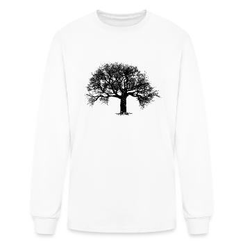 Tree - Men's Long Sleeve T-Shirt - white - Front