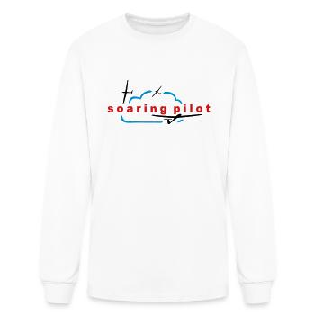 soaring pilot - Men's Long Sleeve T-Shirt - white - Front