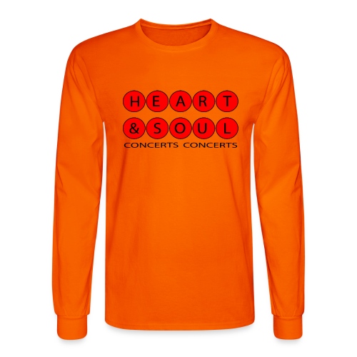 Heart & Soul Concerts Red Horizon 2021 - Men's Long Sleeve T-Shirt