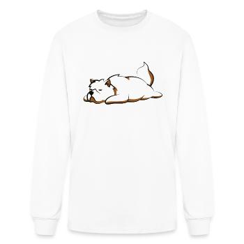 Nope - Men's Long Sleeve T-Shirt - white - Front