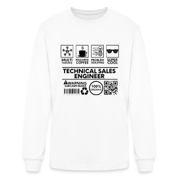 Technical Sales Engineer - Men's Long Sleeve T-Shirt - white - Front