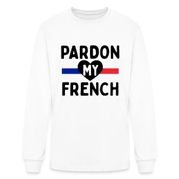uploaded - Men's Long Sleeve T-Shirt - white - Front