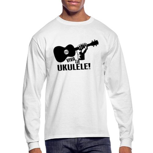 Viva La Ukulele! (black) - Men's Long Sleeve T-Shirt