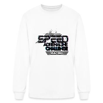 SPEED ADRENALINECHALLENGE - Men's Long Sleeve T-Shirt - white - Front