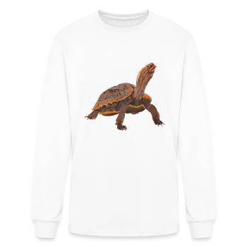 Turtle - Men's Long Sleeve T-Shirt - white - Front