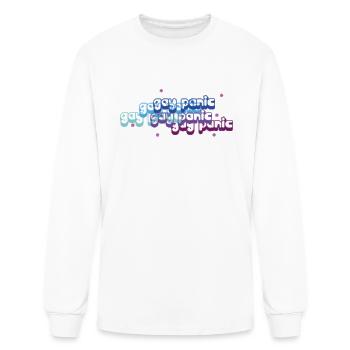 Gay panic - Men's Long Sleeve T-Shirt - white - Front