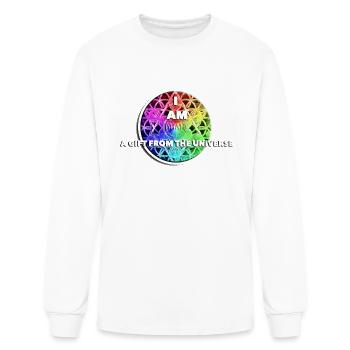 I AM - Men's Long Sleeve T-Shirt - white - Front