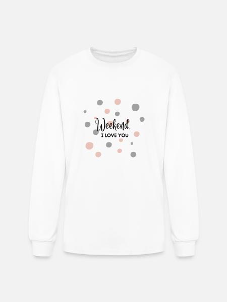 Weekend - Men's Long Sleeve T-Shirt - white