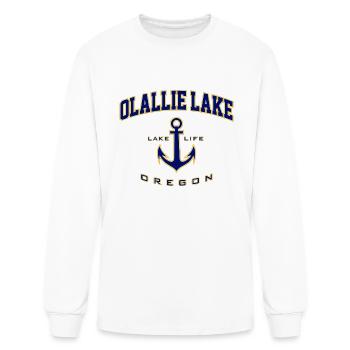 Olallie Lake Or - Men's Long Sleeve T-Shirt - white - Front