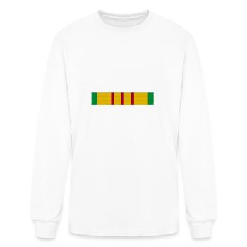 Brothers Forever Vietnam Veteran 7 13Th Artillery - Men's Long Sleeve T-Shirt - white - Front