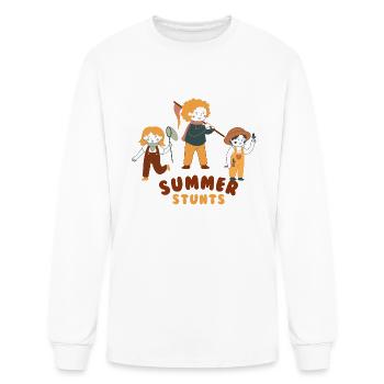Summer Stunts - Men's Long Sleeve T-Shirt - white - Front