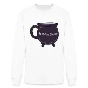 Witches Brew Witch - Men's Long Sleeve T-Shirt - white - Front