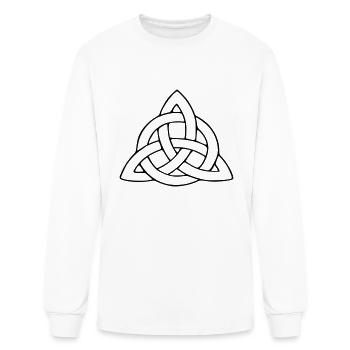 Celtic Knot - Men's Long Sleeve T-Shirt - white - Front