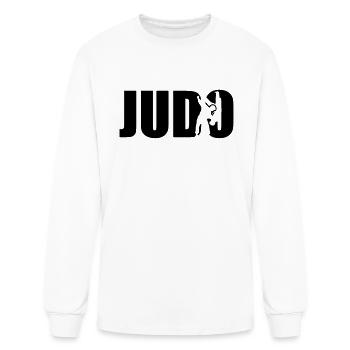 Judo - Men's Long Sleeve T-Shirt - white - Front