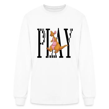 PLAY KANGAROO - Men's Long Sleeve T-Shirt - white - Front