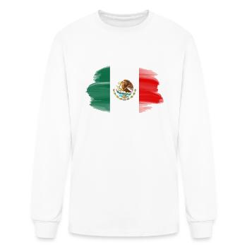 Mexico Flag Mexican Fiesta Mexico City - Men's Long Sleeve T-Shirt - white - Front