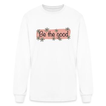 Be The Good - Men's Long Sleeve T-Shirt - white - Front