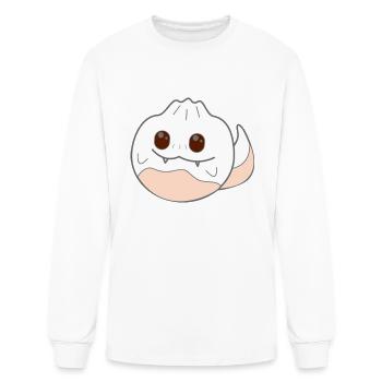 Dumplingsaurus Rex - Men's Long Sleeve T-Shirt - white - Front