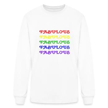 Fabulous - Men's Long Sleeve T-Shirt - white - Front