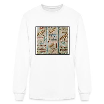 Ancient Egyptian - Men's Long Sleeve T-Shirt - white - Front