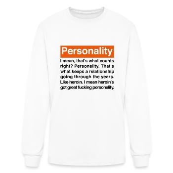 Personality - Men's Long Sleeve T-Shirt - white - Front