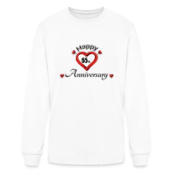 anniversary 65th - Men's Long Sleeve T-Shirt - white - Front