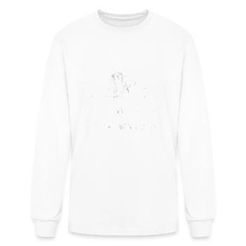 Whale Watching For Whale Watcher - Men's Long Sleeve T-Shirt - white - Front