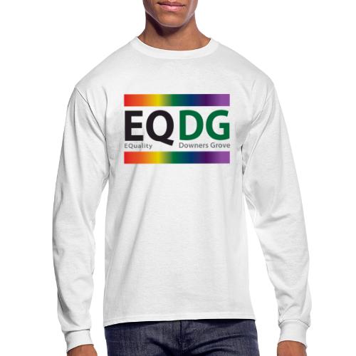 EQDG logo - Men's Long Sleeve T-Shirt